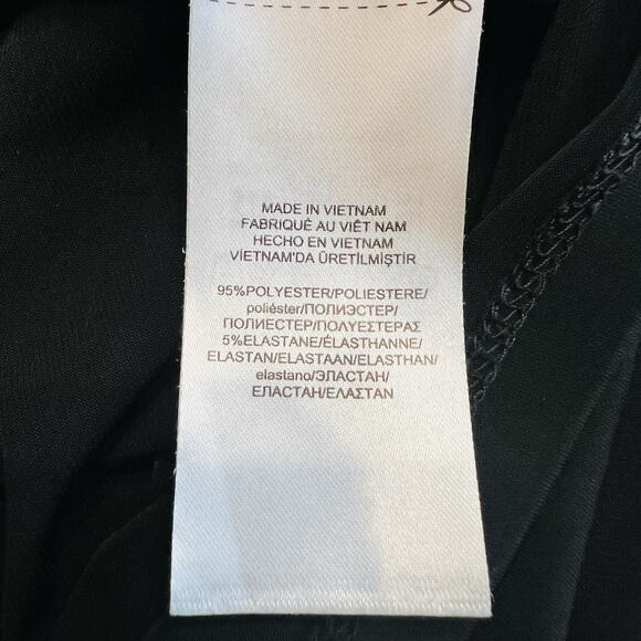 Lauren by Ralph Lauren Women's Red Black Floral Dress Size 6 (A0132) - Picture 6 of 6